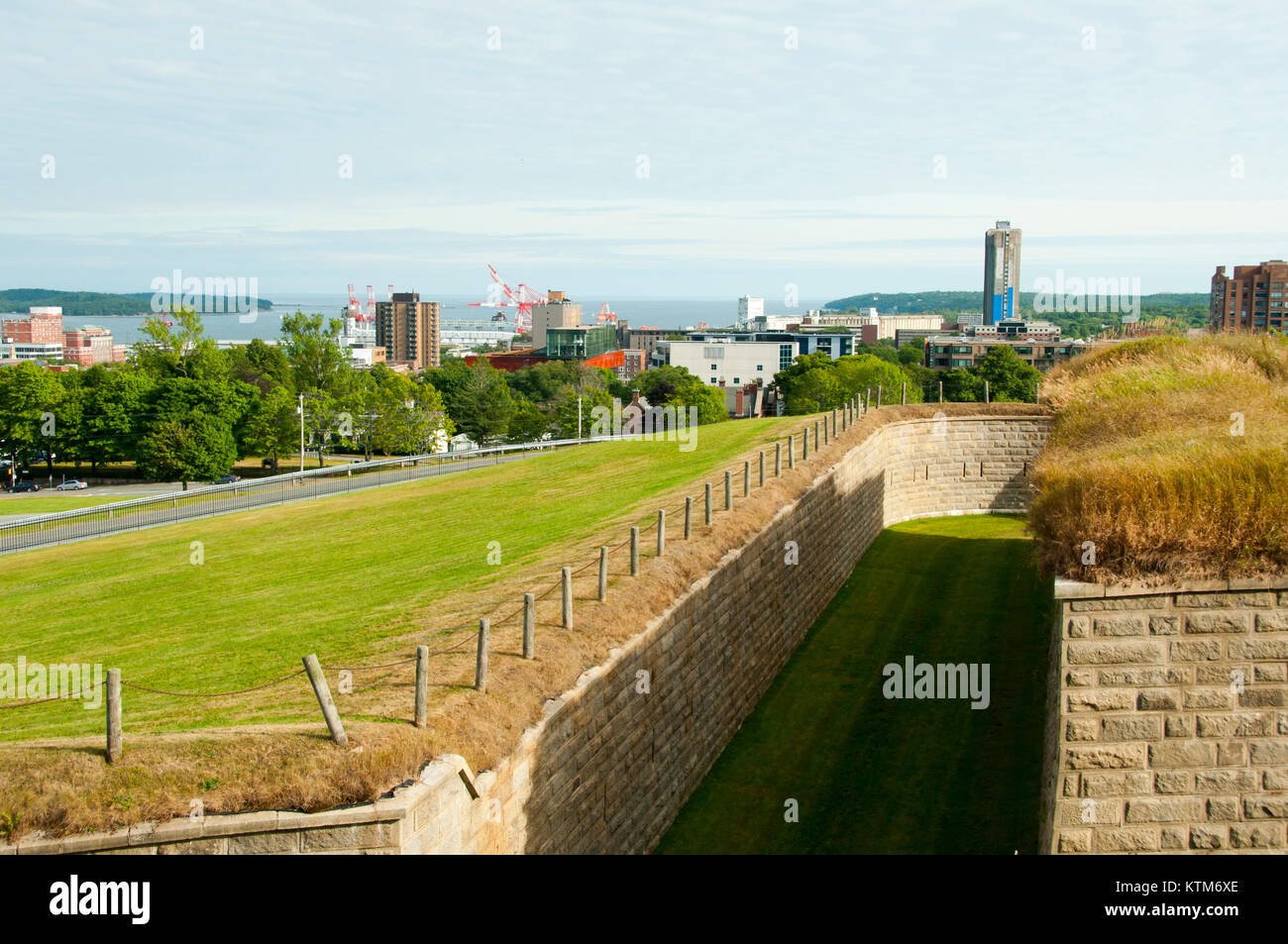 Cittadella di Halifax - Nova Scotia - Canada Foto Stock