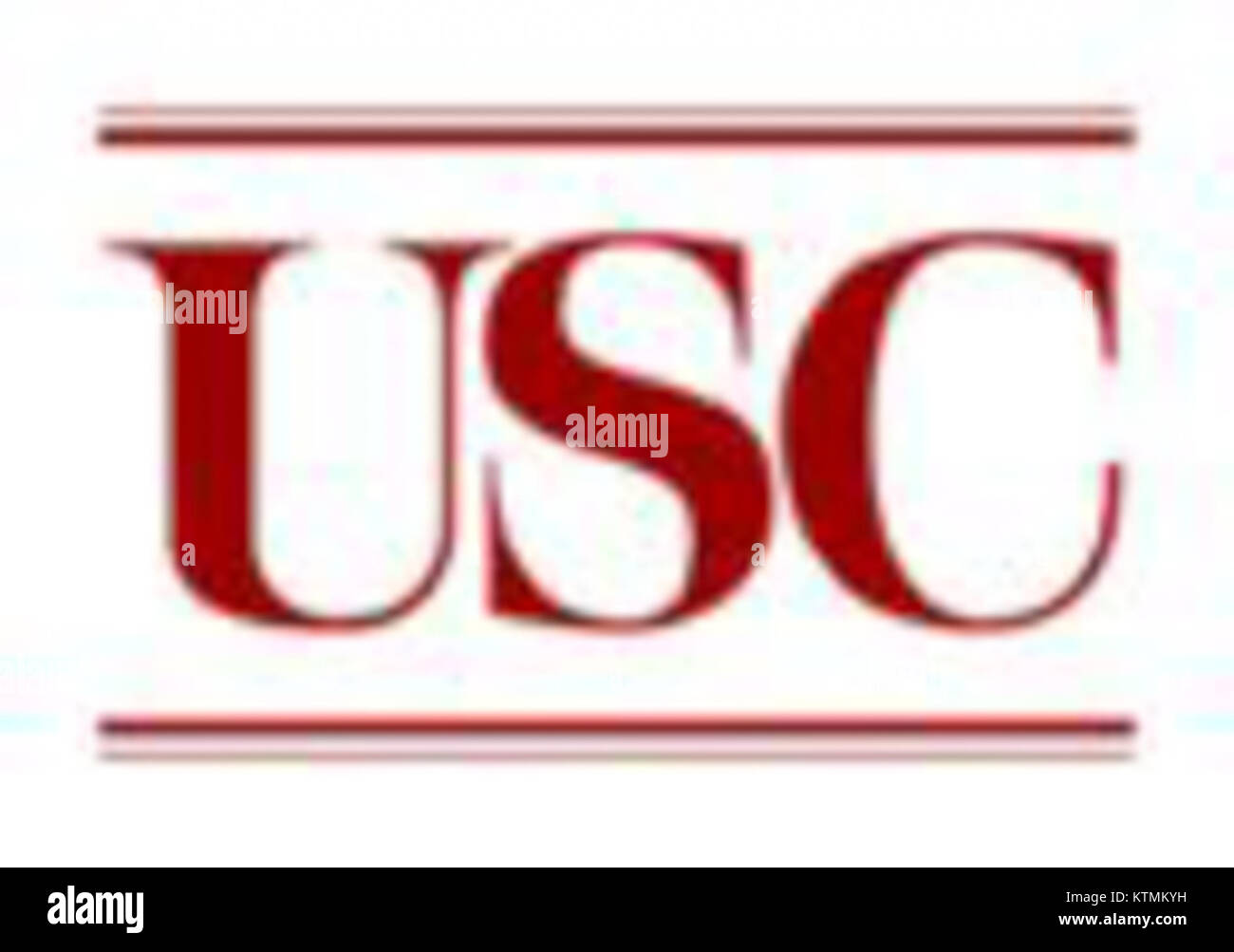 Il logo CaptureUSC rappresenta l'identità dell'università, simboleggiandone i valori e la visione. Il logo è un elemento chiave del suo marchio e rappresenta il suo impegno per l'istruzione e il coinvolgimento della comunità. Foto Stock