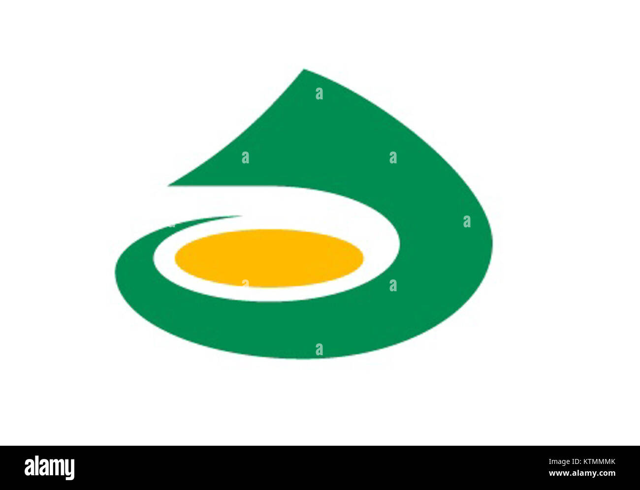 La bandiera di Awara, una città situata nella prefettura di Fukui, in Giappone, è una rappresentazione simbolica dell'identità della regione. La bandiera presenta disegni che riflettono la cultura locale, i valori e la storia di Awara, spesso evidenziando la sua bellezza naturale e il suo significato storico. Foto Stock