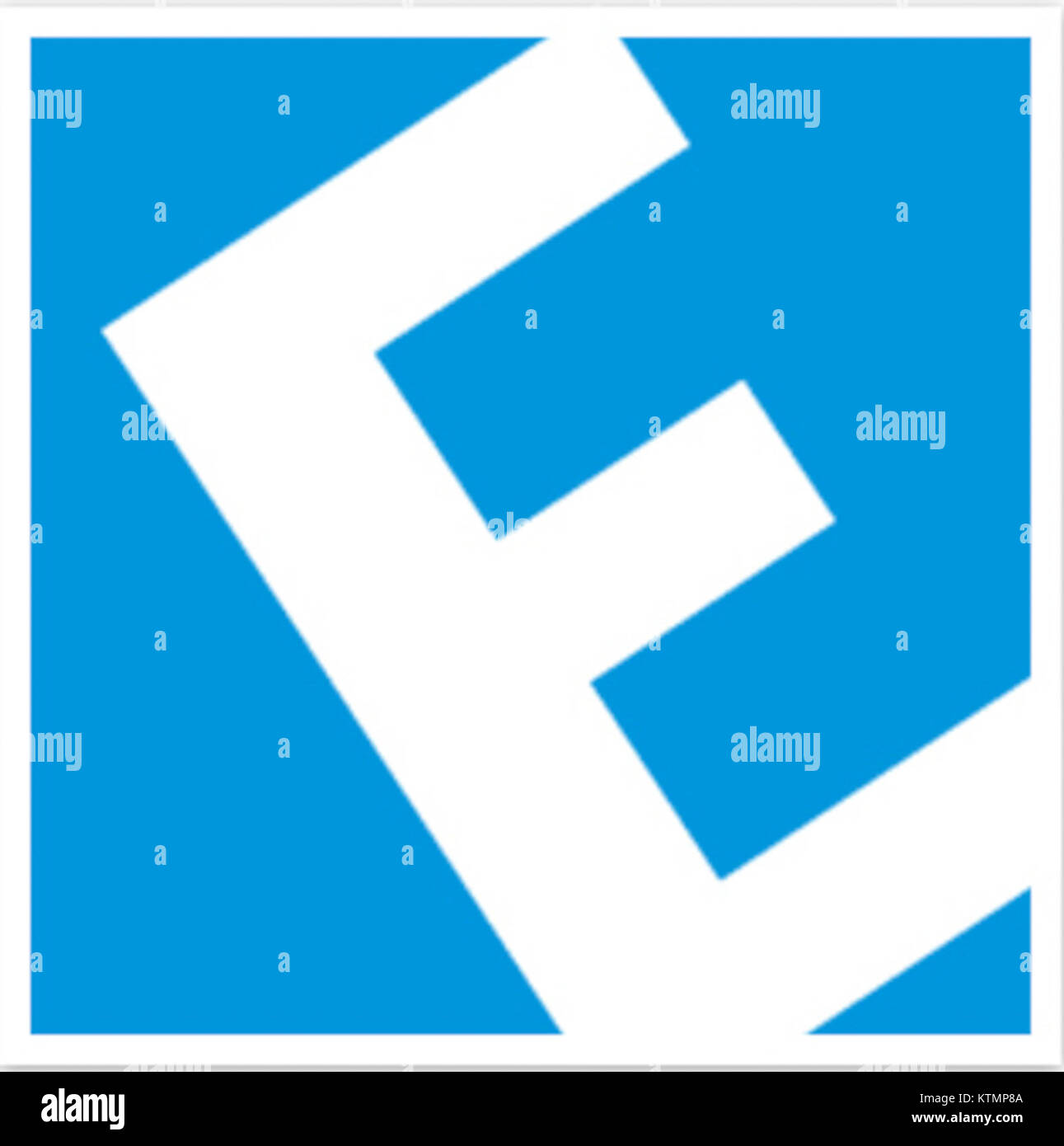 Il logo Eregnow, un nuovo design che rappresenta l'identità e la rappresentazione visiva del marchio, incorporando elementi grafici moderni. Foto Stock