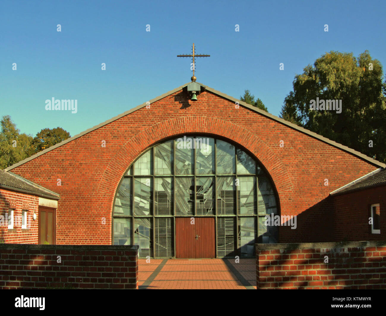 Bad Bodenteich Kirche kath Foto Stock