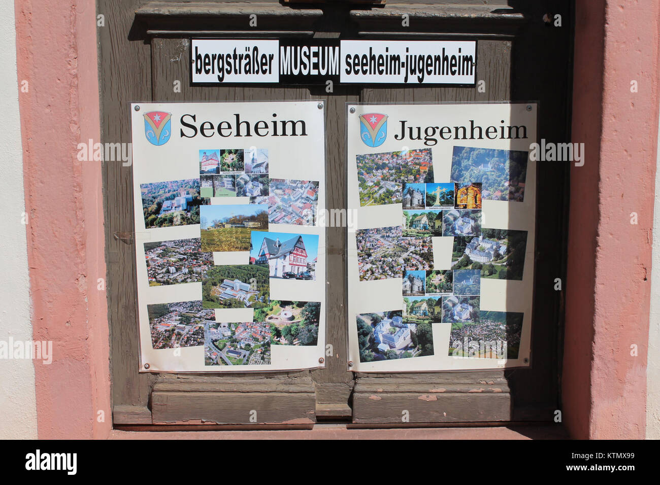 Il Bergstraesser Museum, situato in una regione specifica, ospita una collezione di manufatti e mostre che rappresentano valori storici, culturali e artistici nella sua comunità. Foto Stock
