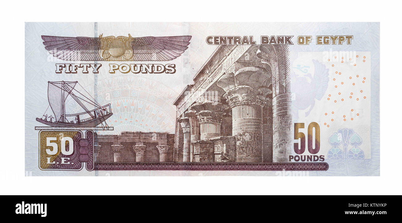 L'Egitto. 9 Nov, 2017. 50 Sterline egiziane Credito: Andrey Nekrasov/ZUMA filo/ZUMAPRESS.com/Alamy Live News Foto Stock