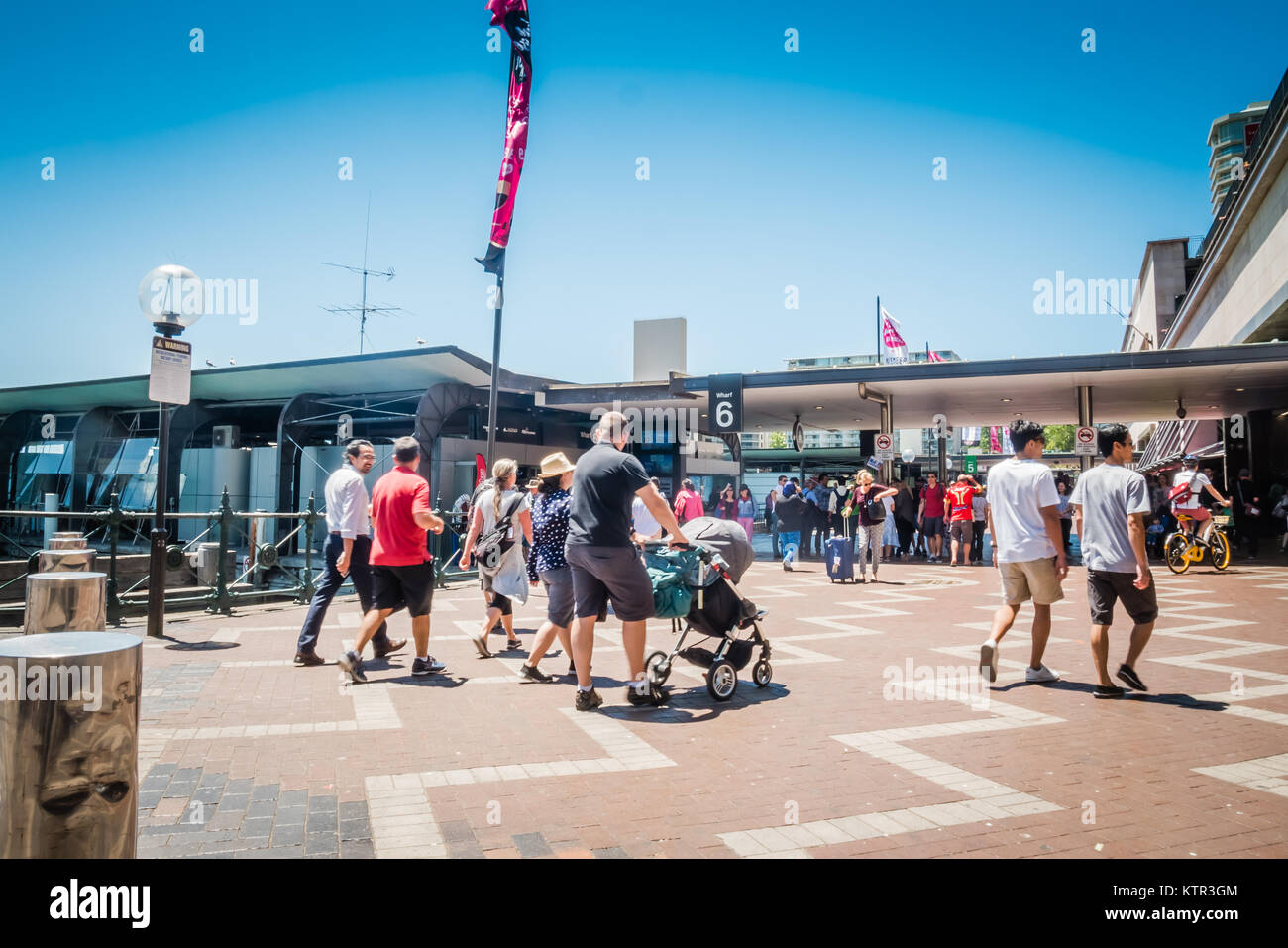 Sydney Circular Quay area Foto Stock