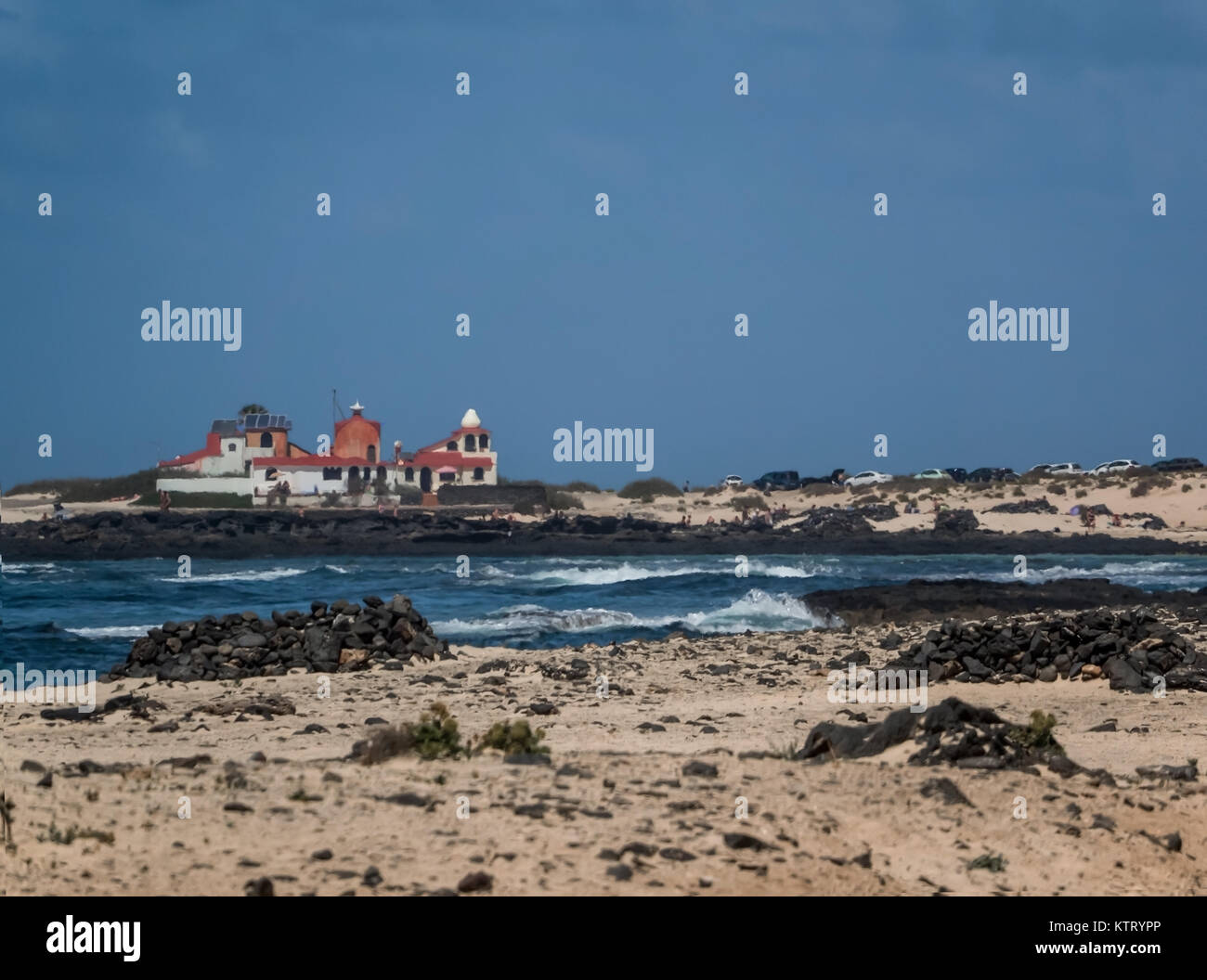 Vacanze invernali in Canarias,isole dell'eterna primavera Foto Stock