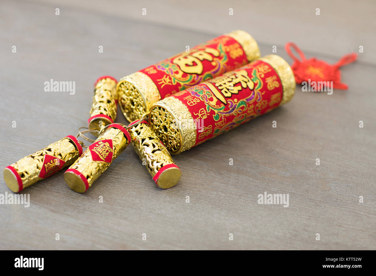Anno Nuovo Cinese decorazione Foto Stock