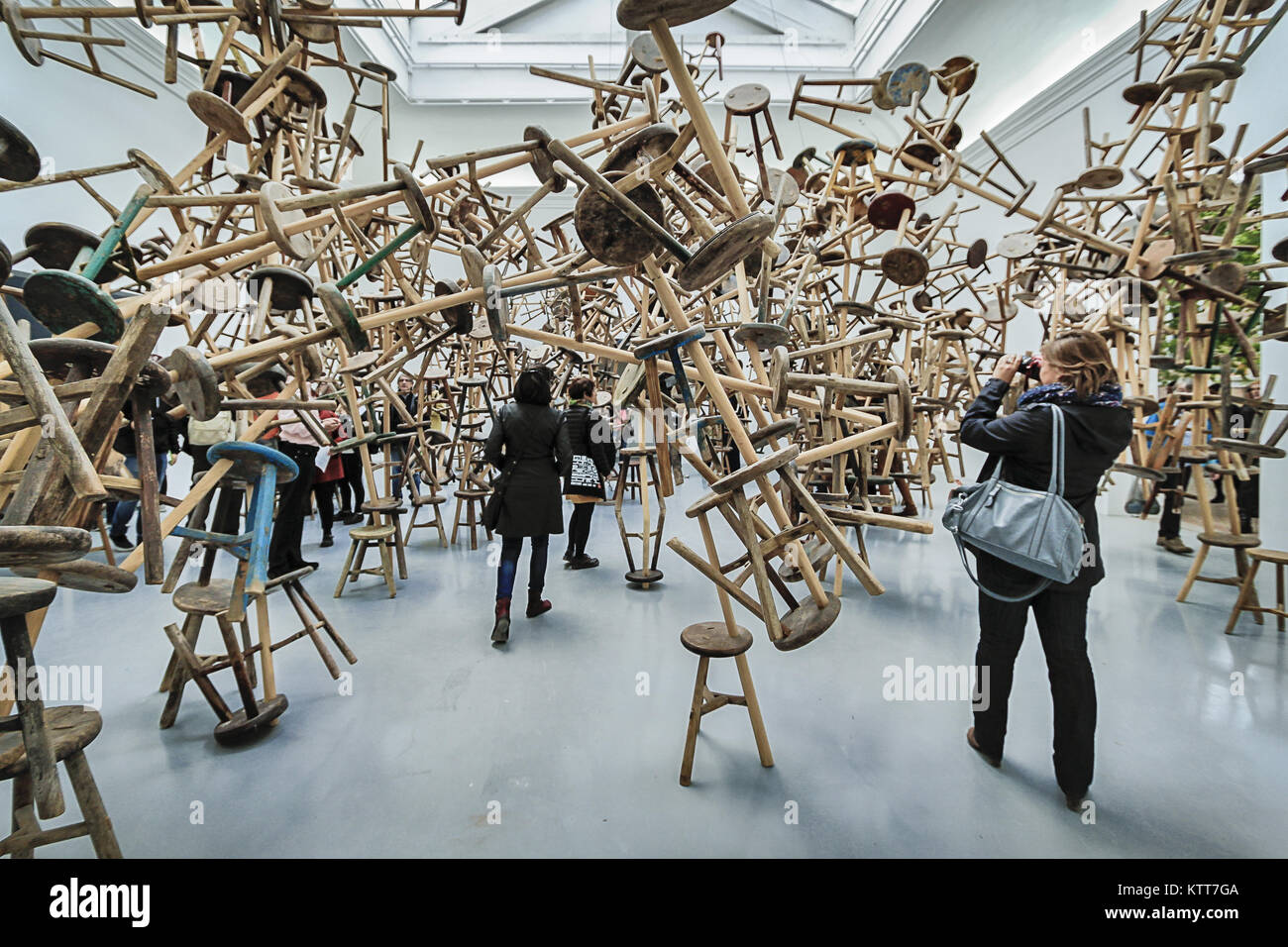 Bang, Ai Wei Wei. Germania Pavilion. Biennale di Venezia, 2013 Foto Stock