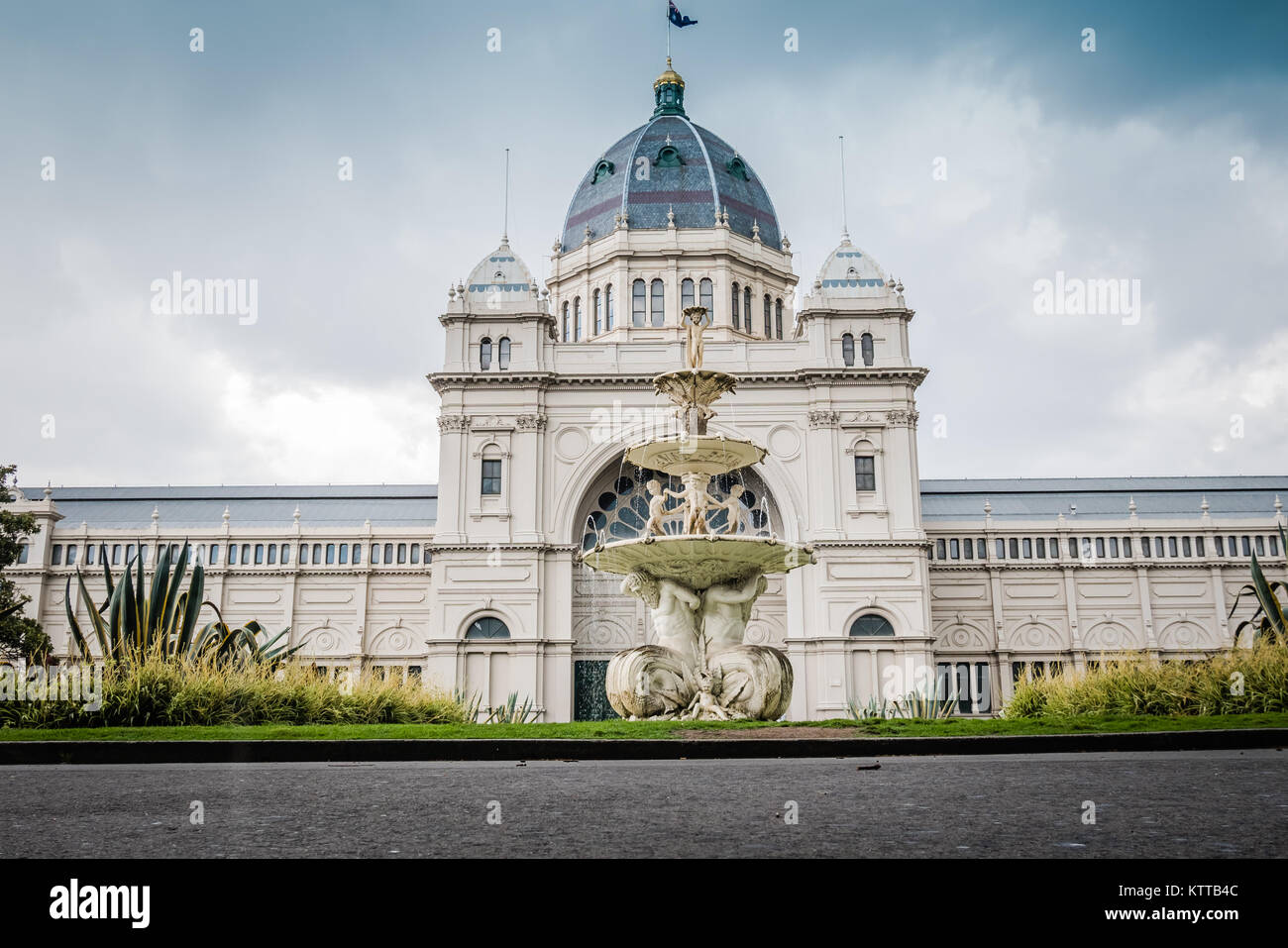 Melbourne royal edificio fieristico Foto Stock