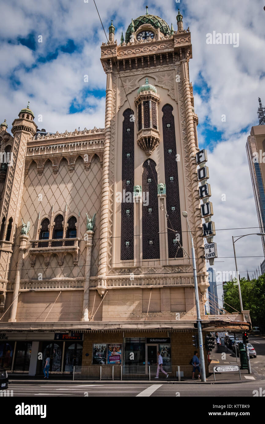 Melbourne della cattedrale di St Paul Foto Stock