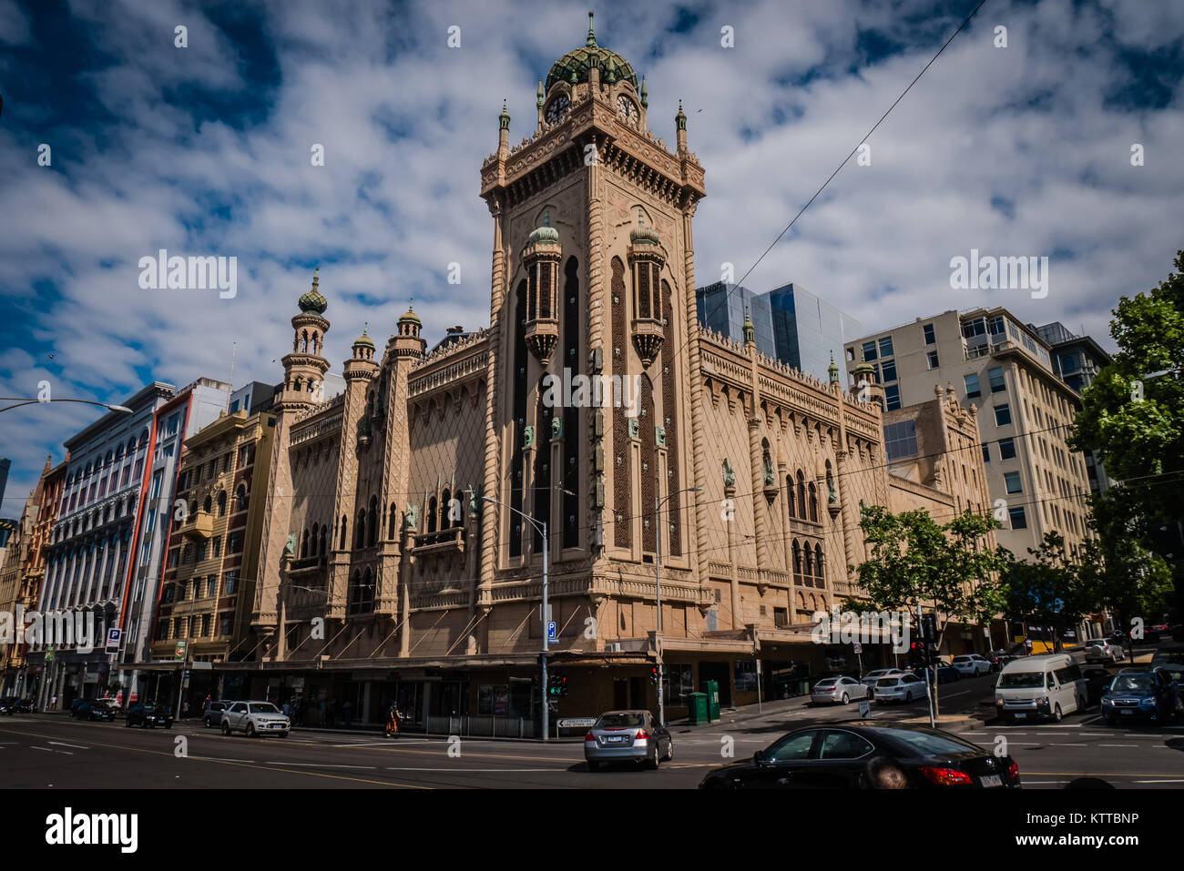 Melbourne della cattedrale di St Paul Foto Stock