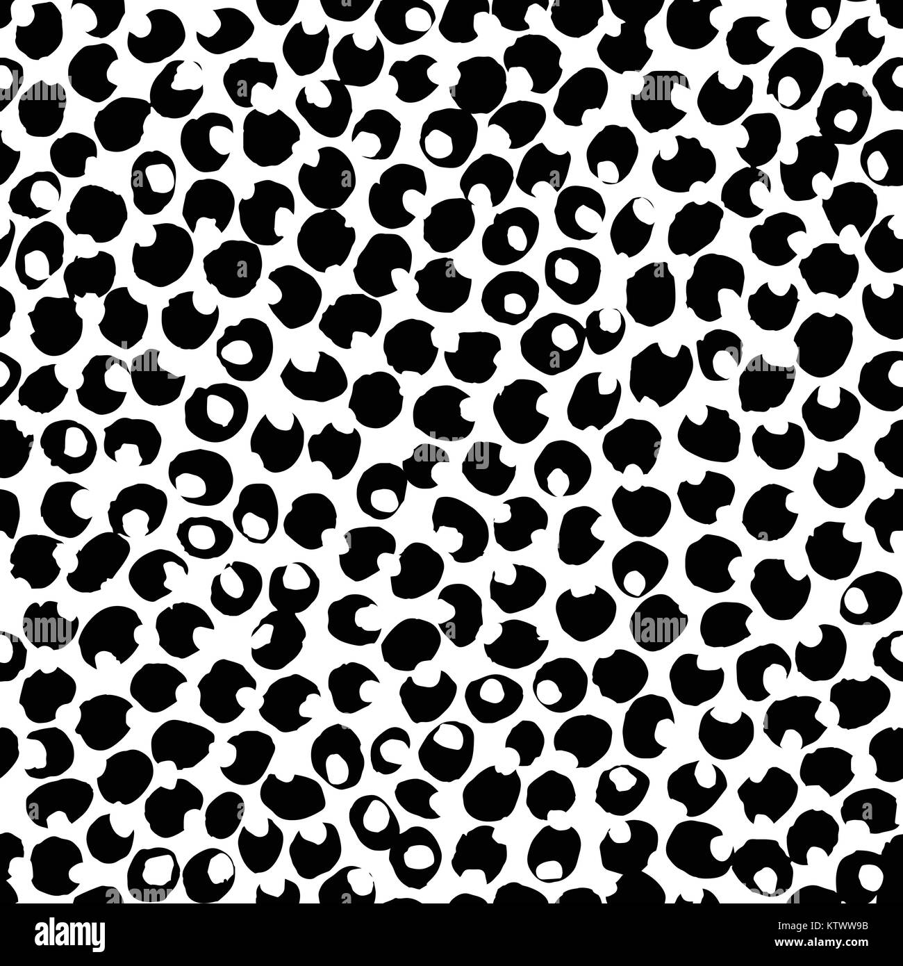 Puntini irregolari Pattern Illustrazione Vettoriale