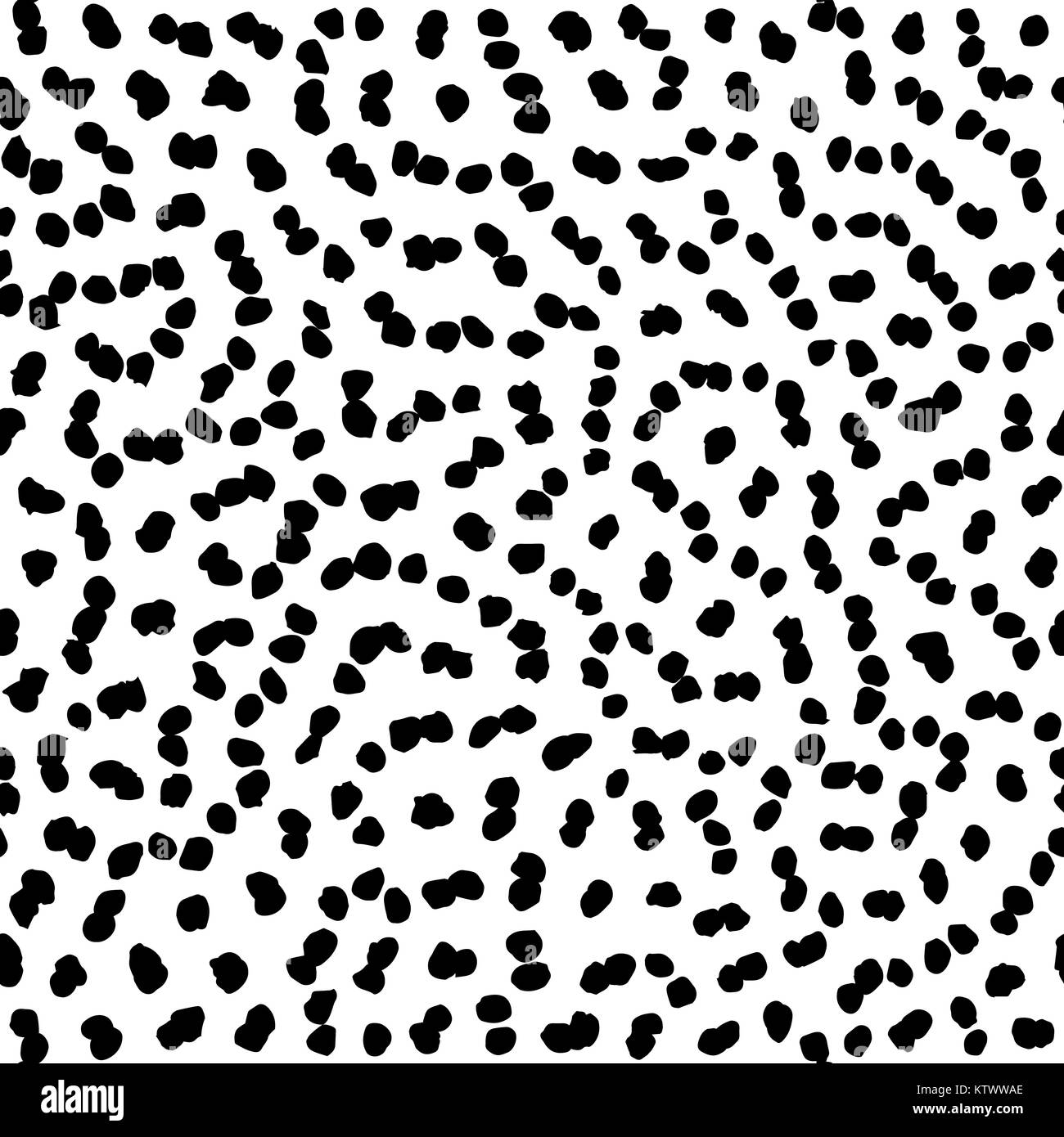 Puntini irregolari Pattern Illustrazione Vettoriale