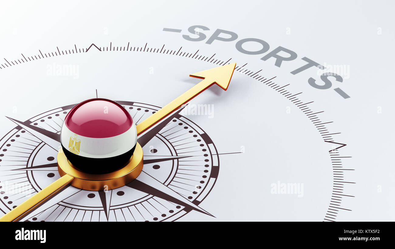 L'Egitto ad alta risoluzione il concetto di sport Foto Stock