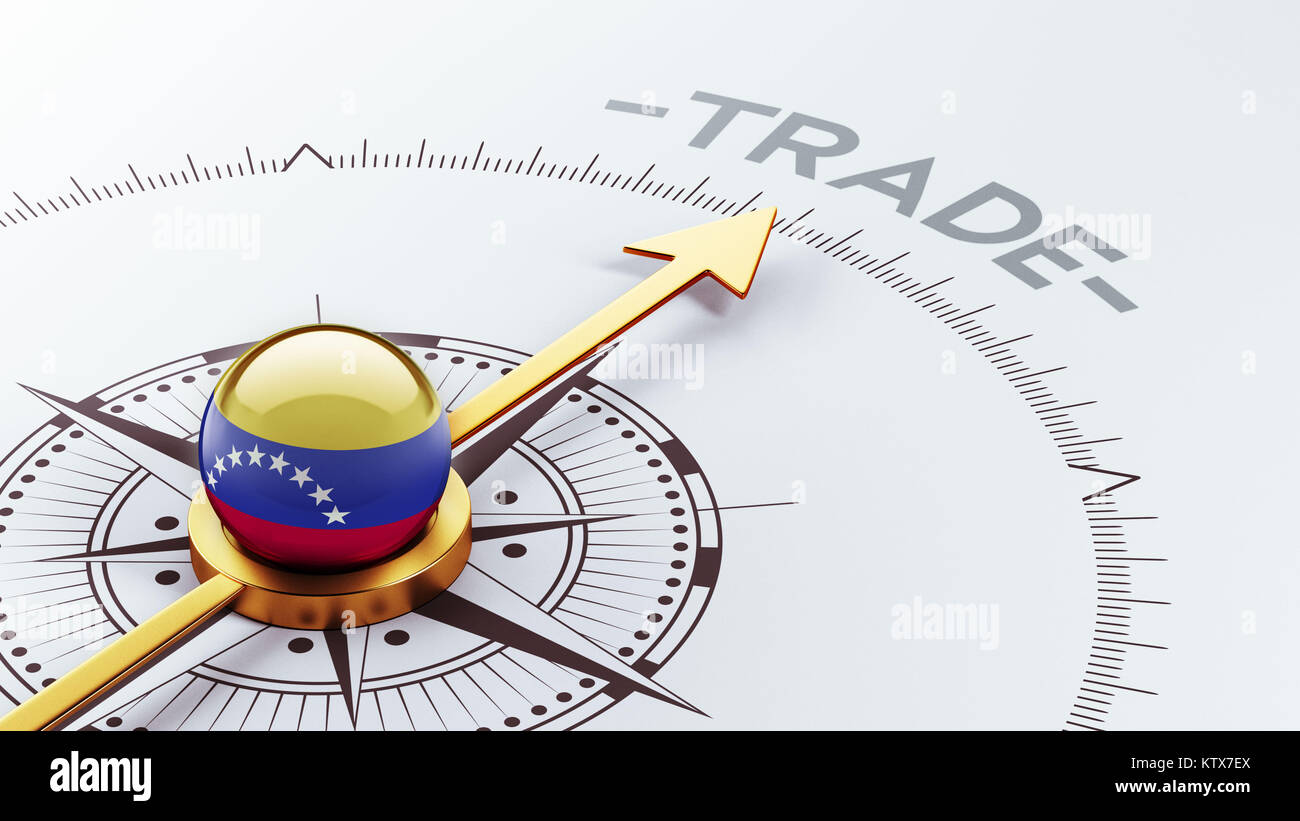 Venezuela alta risoluzione del concetto di commercio Foto Stock