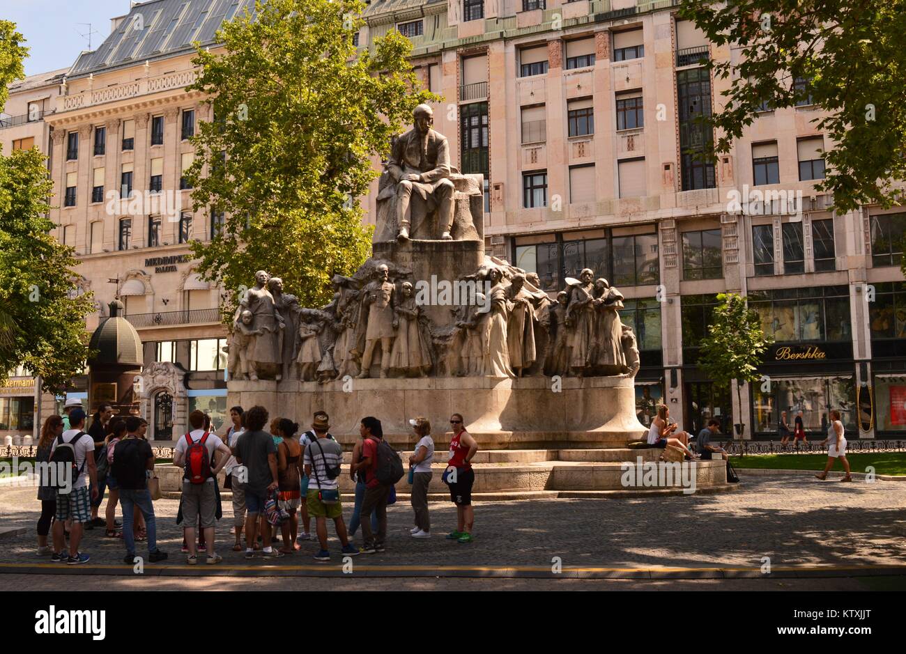 Sulla strada di Budapest Foto Stock