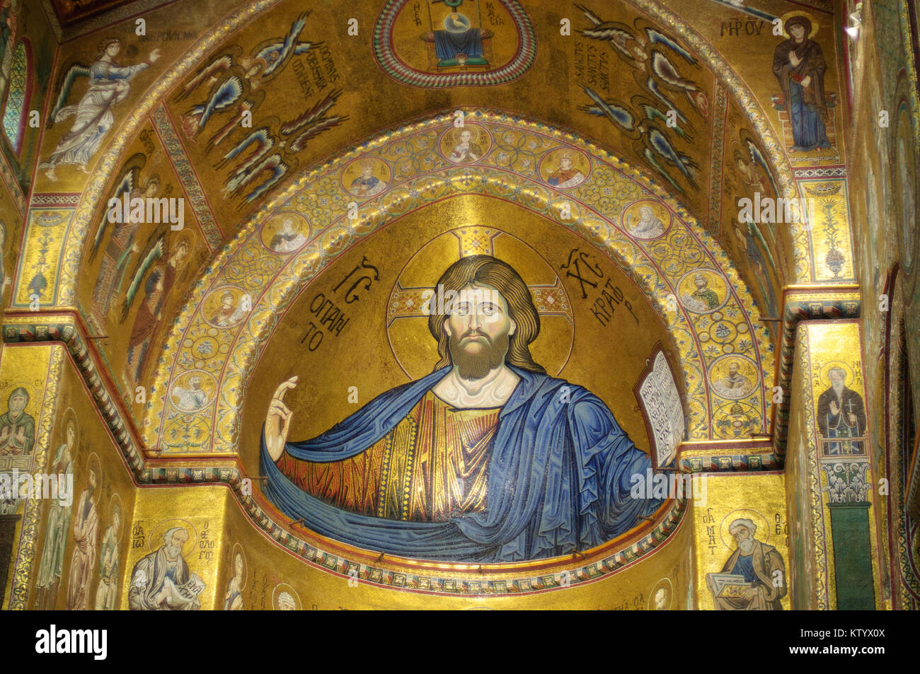La splendida Cattedrale di Monreale è stata costruita nel XII sec dal