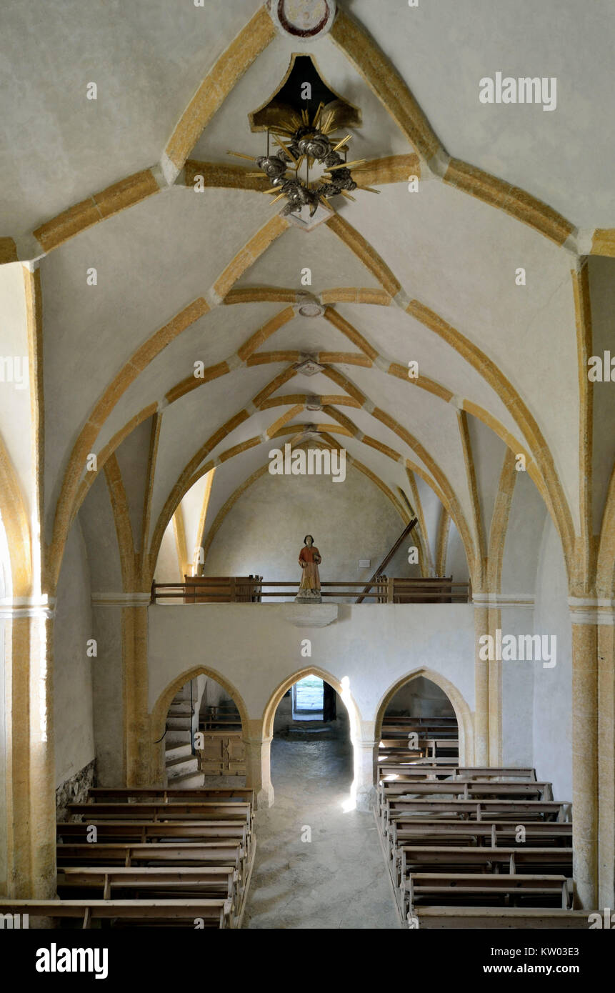 Osttirol Hohe Tauern, Virgental, chiesa di San Nicolò, Kirche San Nicolò Foto Stock