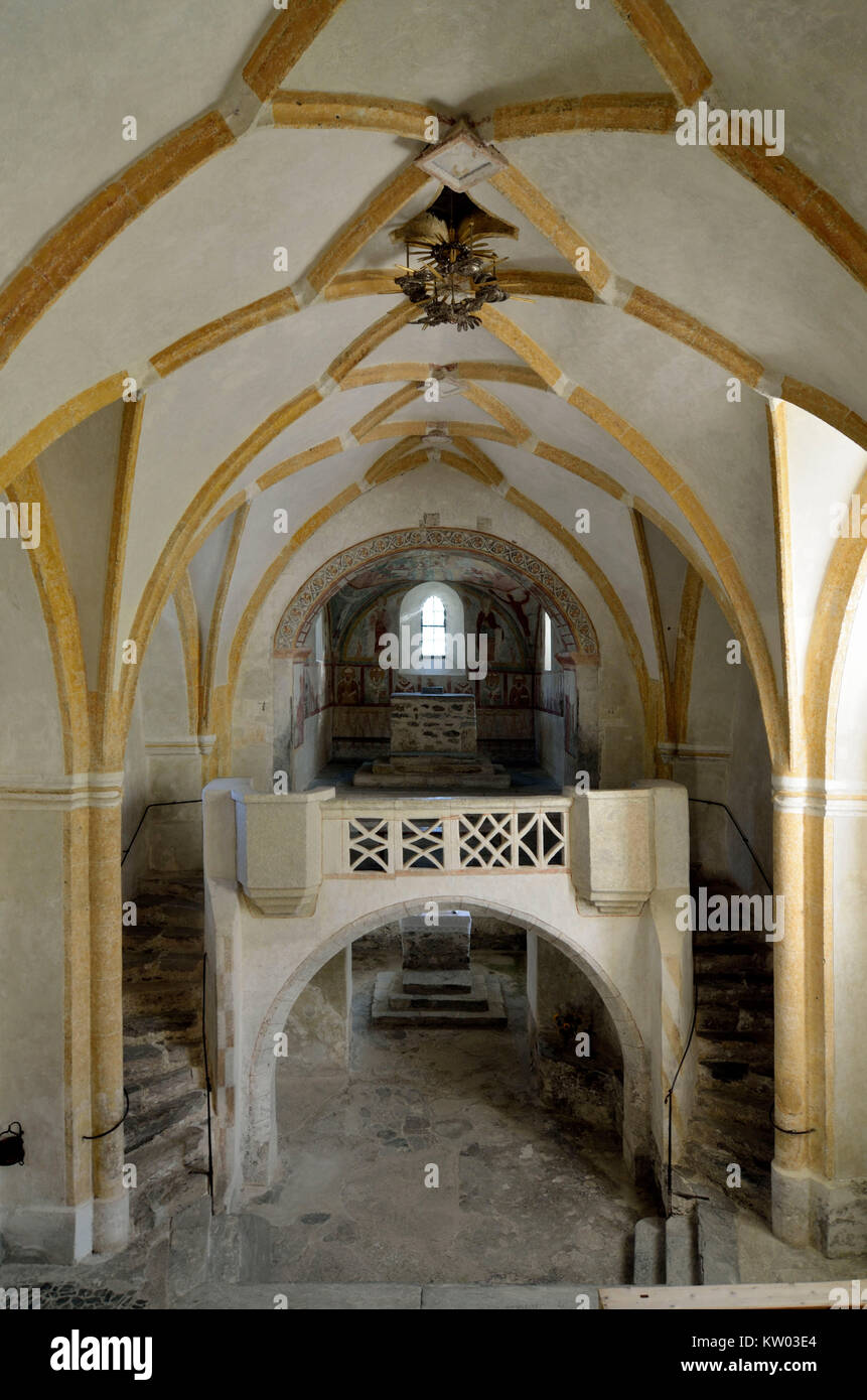 Osttirol Hohe Tauern, Virgental, chiesa di San Nicolò, Kirche San Nicolò Foto Stock