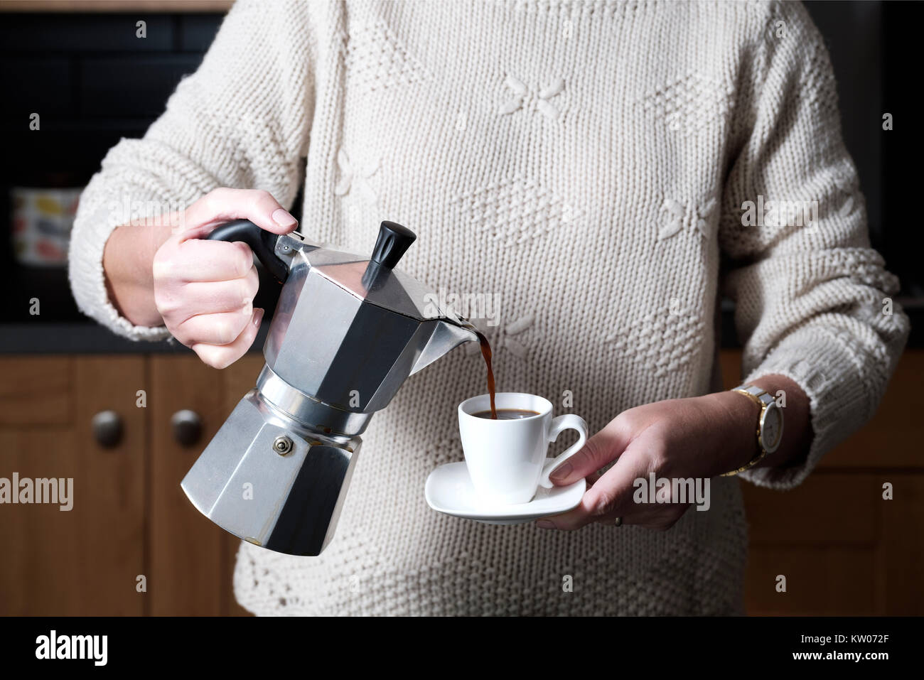 Caffè espresso moka bialetti immagini e fotografie stock ad alta  risoluzione - Alamy