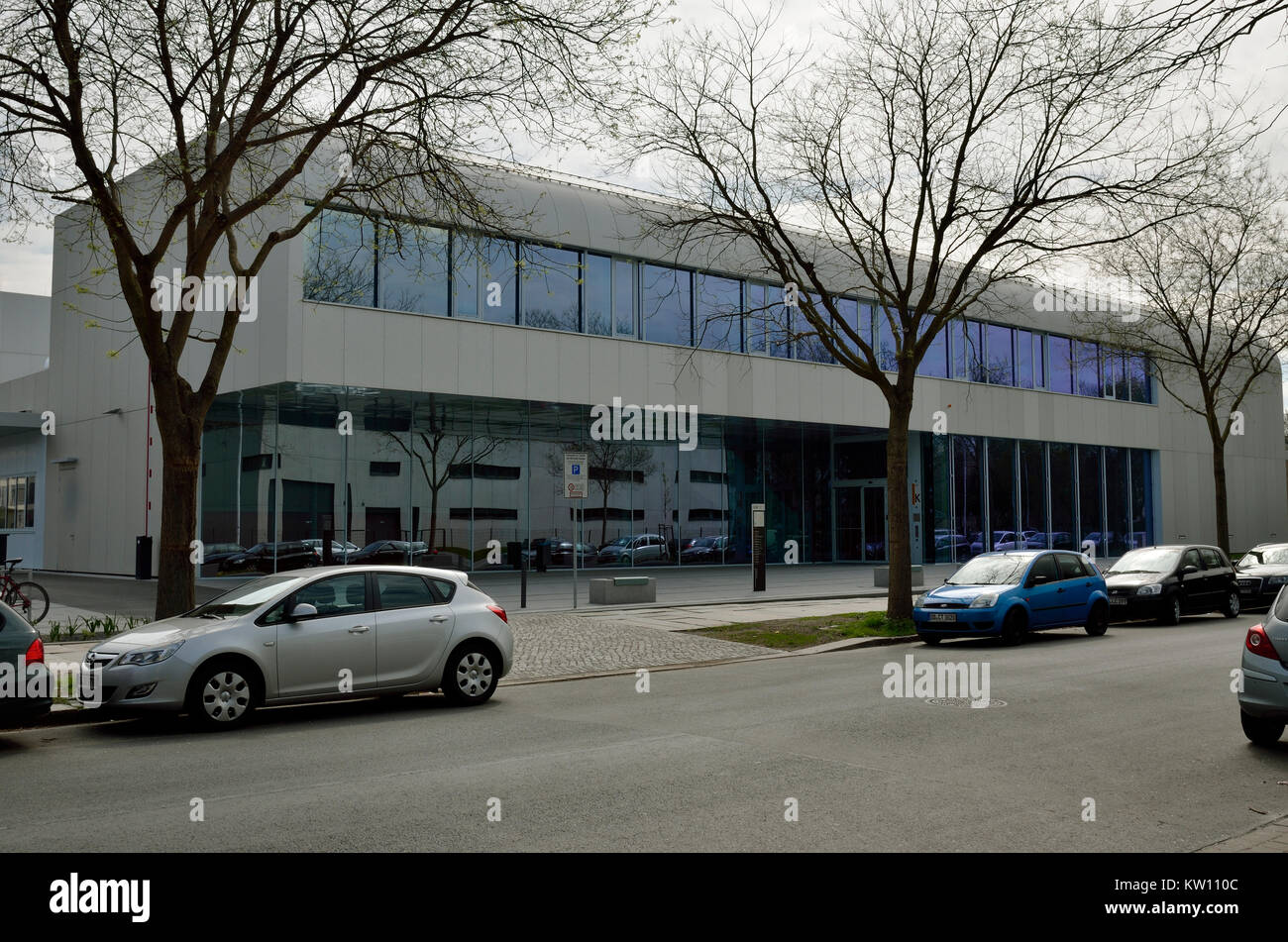 Dresda, veicolo college of technology del collegio per la tecnologia e l'economia, Kfz Technikum der Hochschule für Technik und Wirtschaft Foto Stock