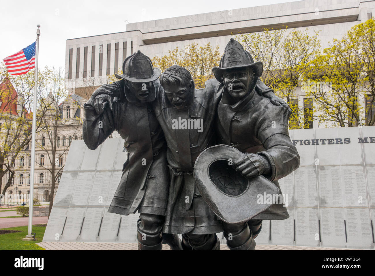 L'Empire State Plaza Albany NY Foto Stock