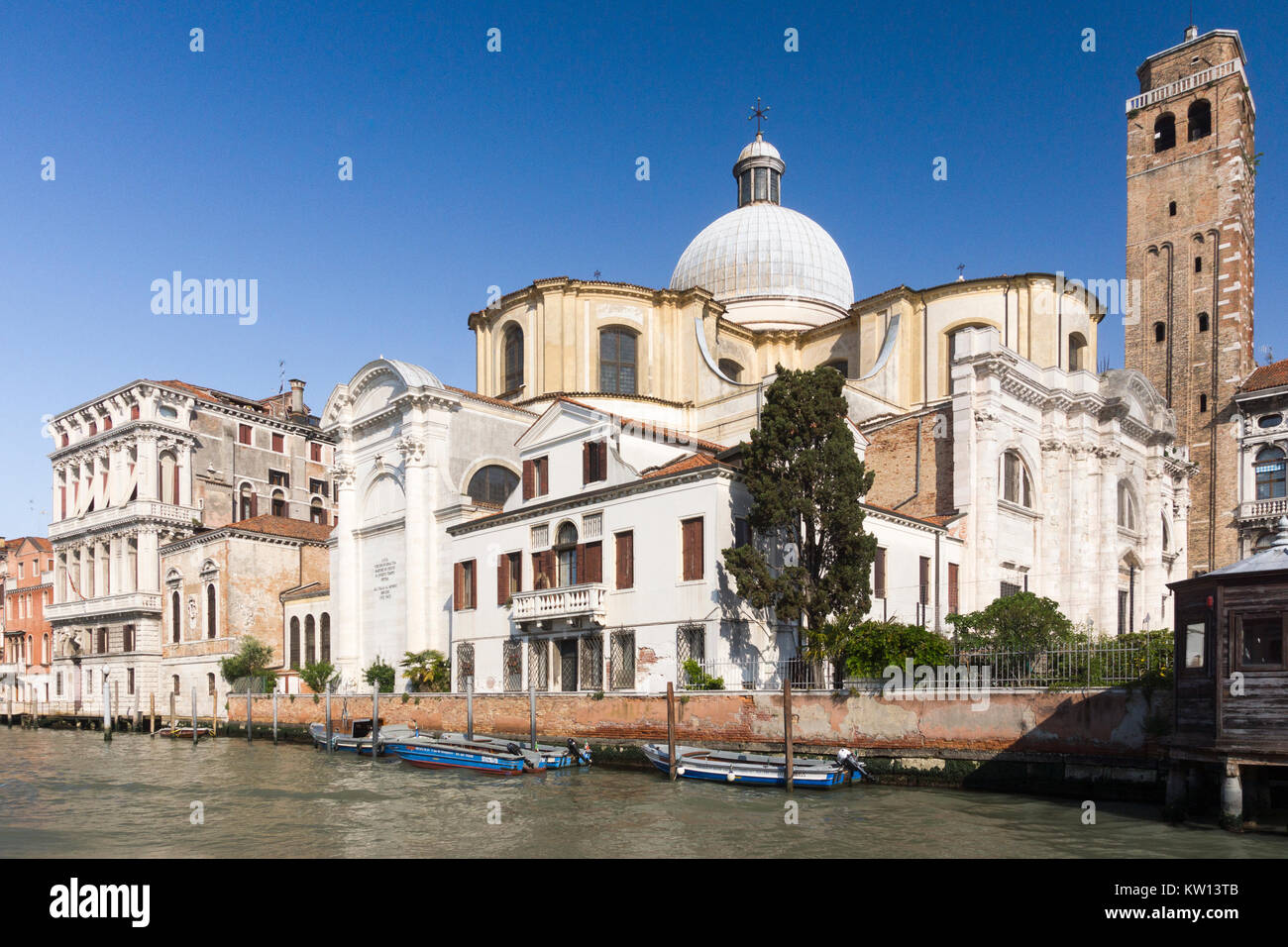 La Chiesa di San Geremia, luogo di riposo di Saint Lucia di Siracusa, Venezia Foto Stock