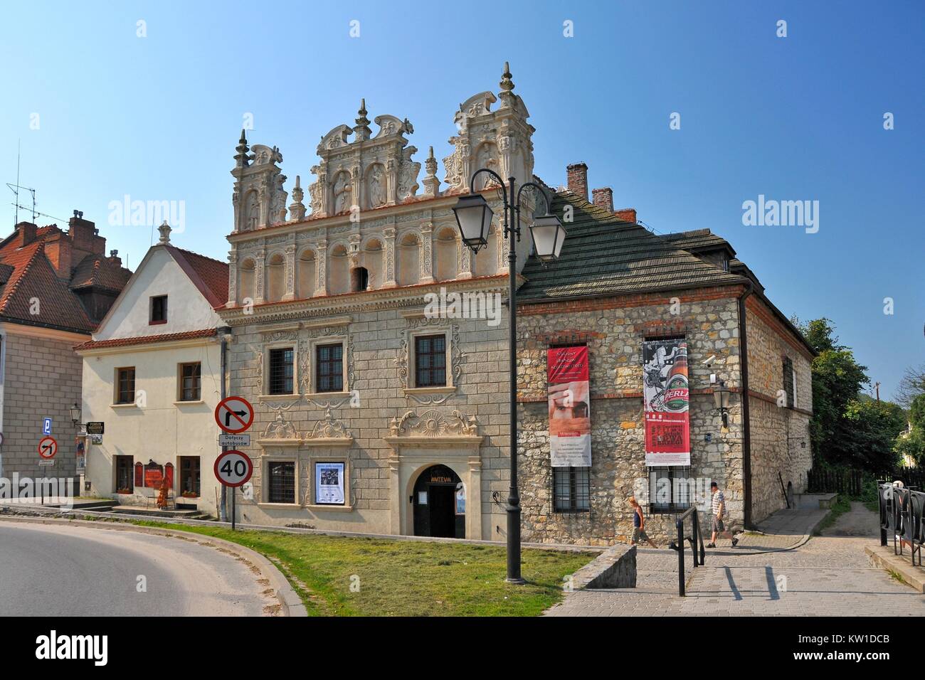 Celejowska townhouse in Kazimierz Dolny, Lublino voivodato, Polonia. Foto Stock