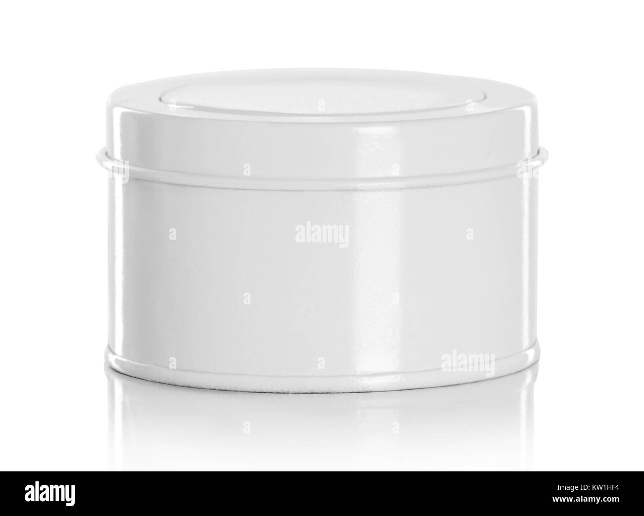 Bellezza bianco contenitore di igiene Foto Stock