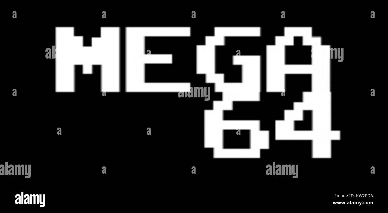 Il logo Mega64 Classic è la rappresentazione visiva del marchio del popolare canale YouTube Mega64, noto per i suoi contenuti basati su videogiochi, commedie e produzioni creative. Il logo rappresenta l'identità del canale nell'intrattenimento digitale. Foto Stock