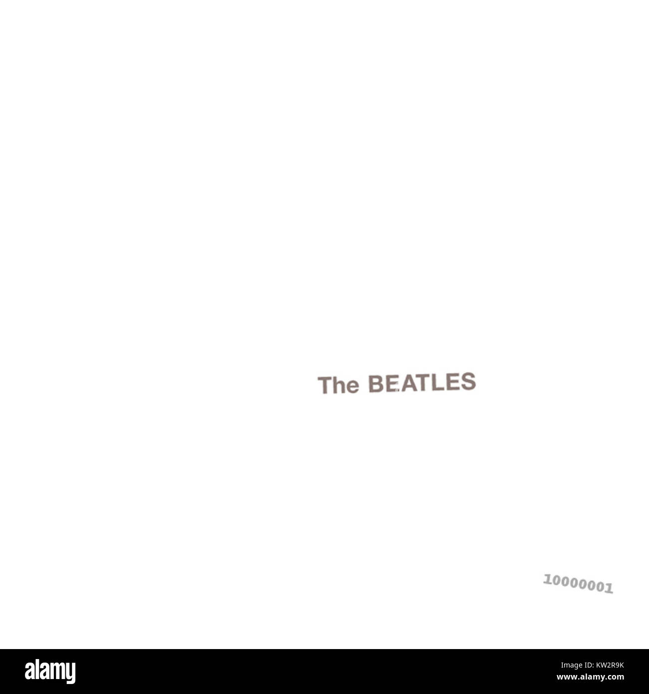 The Beatles 1968 LP è un album di riferimento nella discografia della band, con brani iconici che hanno definito la scena musicale della fine degli anni '60. Pubblicato nel 1968, l'album riflette la fase sperimentale della band, incorporando diversi stili musicali. Rimane uno degli album più influenti del XX secolo, influenzando generazioni di artisti e amanti della musica. Foto Stock
