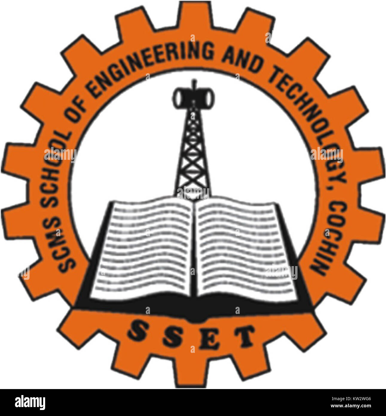 SCMS School of Engineering and Technology è un'importante istituzione educativa in India, nota per i suoi programmi di ingegneria e focalizzata sulla formazione tecnica. Offre una varietà di corsi di laurea e post-laurea. Foto Stock