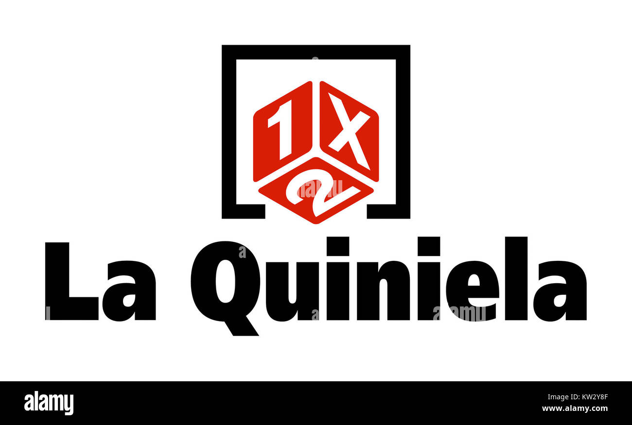 La Quiniela è una popolare partita di scommesse spagnola che prevede la pronostico dei risultati delle partite di calcio. Ha una lunga tradizione ed è ampiamente seguita dagli appassionati di sport in Spagna. Foto Stock