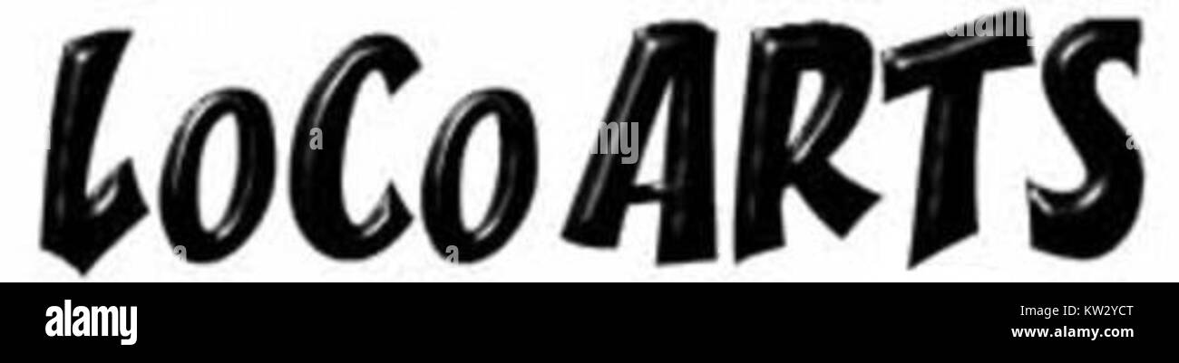 Locoarts è una piattaforma di arte creativa che si concentra su espressioni artistiche uniche e innovative attraverso vari mezzi. Promuove il lavoro di artisti emergenti, promuovendo la creatività e la collaborazione nella comunità artistica. Foto Stock