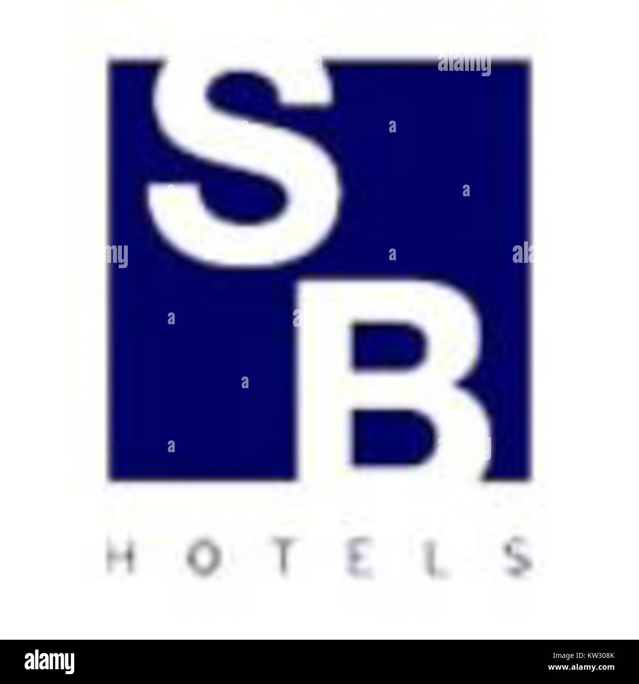SB Hotels è una catena alberghiera che offre varie sistemazioni. Questa voce si riferisce probabilmente ad un hotel specifico e più piccolo all'interno della catena, che fornisce servizi essenziali ai viaggiatori in un ambiente compatto o economico. Foto Stock