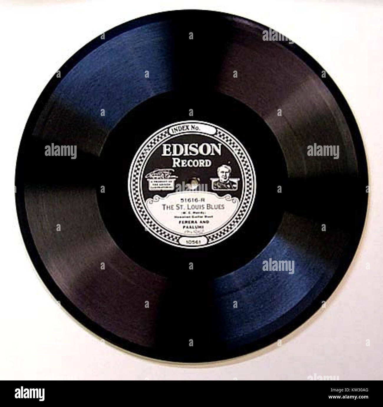 I St. Louis Blues sono una squadra di hockey su ghiaccio con sede a St. Louis, Missouri. Competono nella National Hockey League (NHL) come membro della Central Division nella Western Conference. Fondata nel 1967, i Blues hanno stabilito una lunga e competitiva storia nella lega, con una base di tifosi dedicata e più presenze ai playoff. Foto Stock