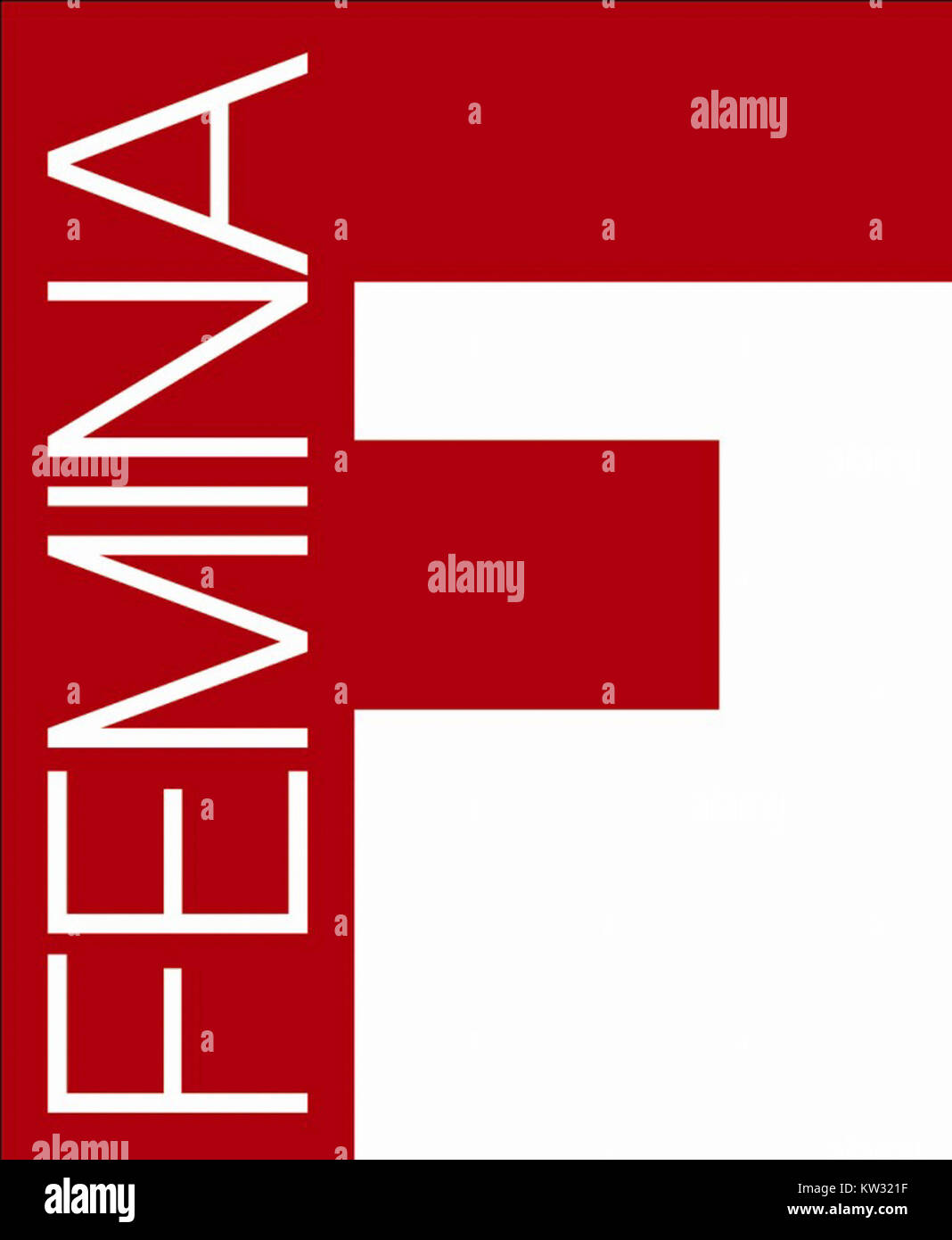 Logofem sembra essere un marchio o un nome di prodotto, probabilmente legato ai prodotti farmaceutici o ad un altro settore. Può richiedere un contesto ulteriore per identificarne l'uso o il significato specifico. Foto Stock