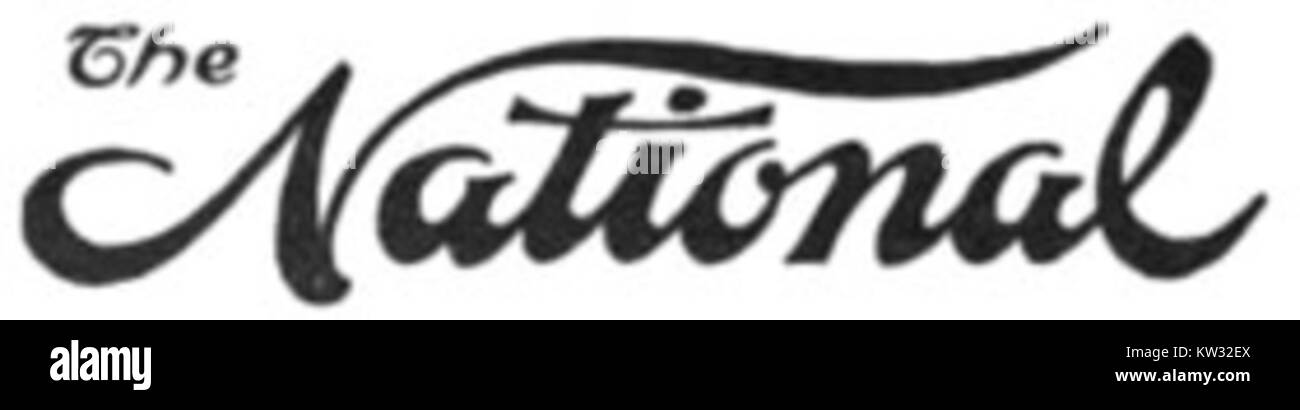 Un'automobile nazionale del 1906, un classico esempio di design automobilistico dei primi anni del XX secolo, che mostra l'evoluzione dei veicoli nell'era automobilistica. Foto Stock