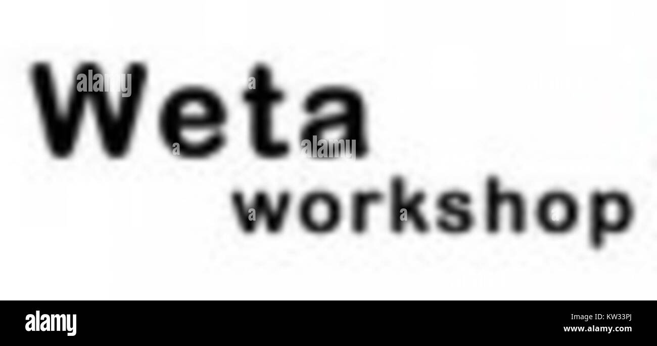 Weta Workshop è una nota azienda di effetti speciali e design in nuova Zelanda, riconosciuta per i suoi contributi alla produzione cinematografica, in particolare nella creazione di oggetti di scena, costumi ed effetti visivi. Foto Stock