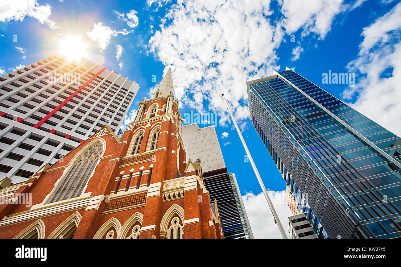 Albert Street Uniting Chiesa Brisbane Queensland Australia Foto Stock