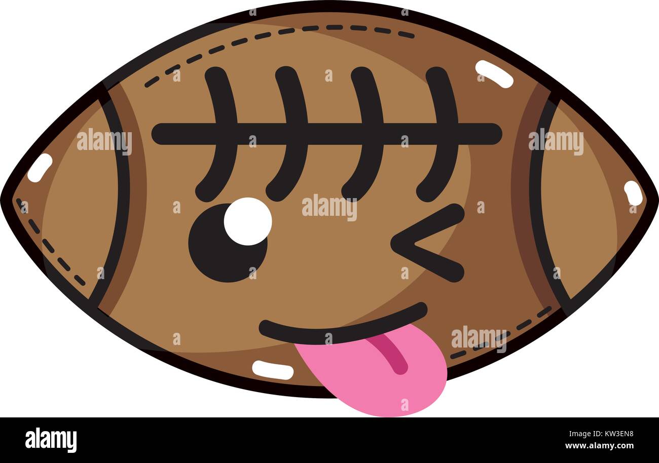 Cute American Football Ball Cartoon Immagini Cute American