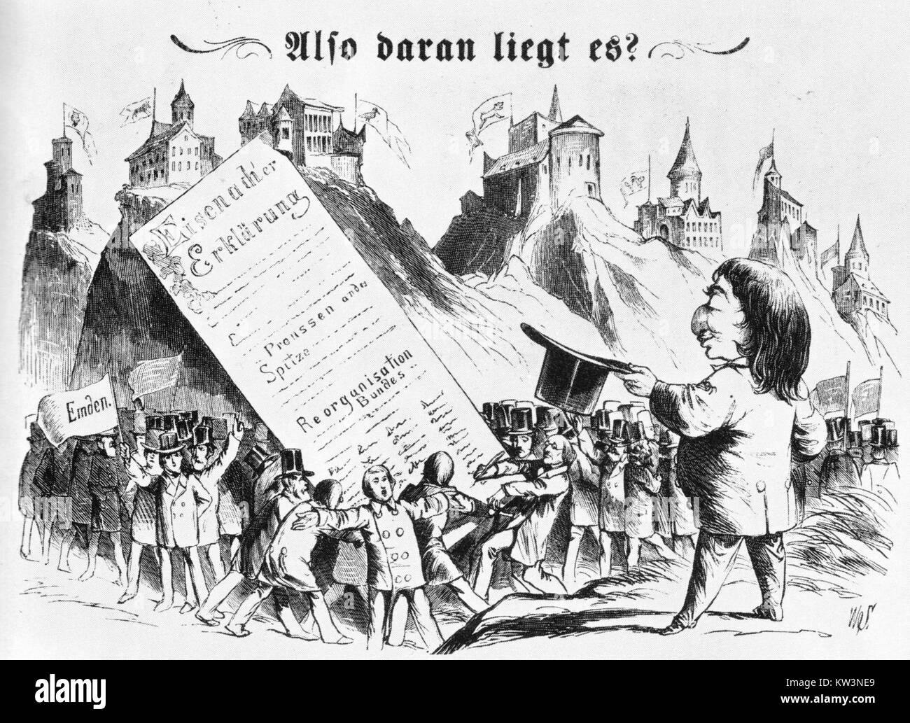 "BilderRevolution" è un progetto visivo o un evento incentrato sull'impatto trasformativo di immagini e media. Questo evento esplora come le immagini plasmano la cultura e la comunicazione nella società moderna. Foto Stock