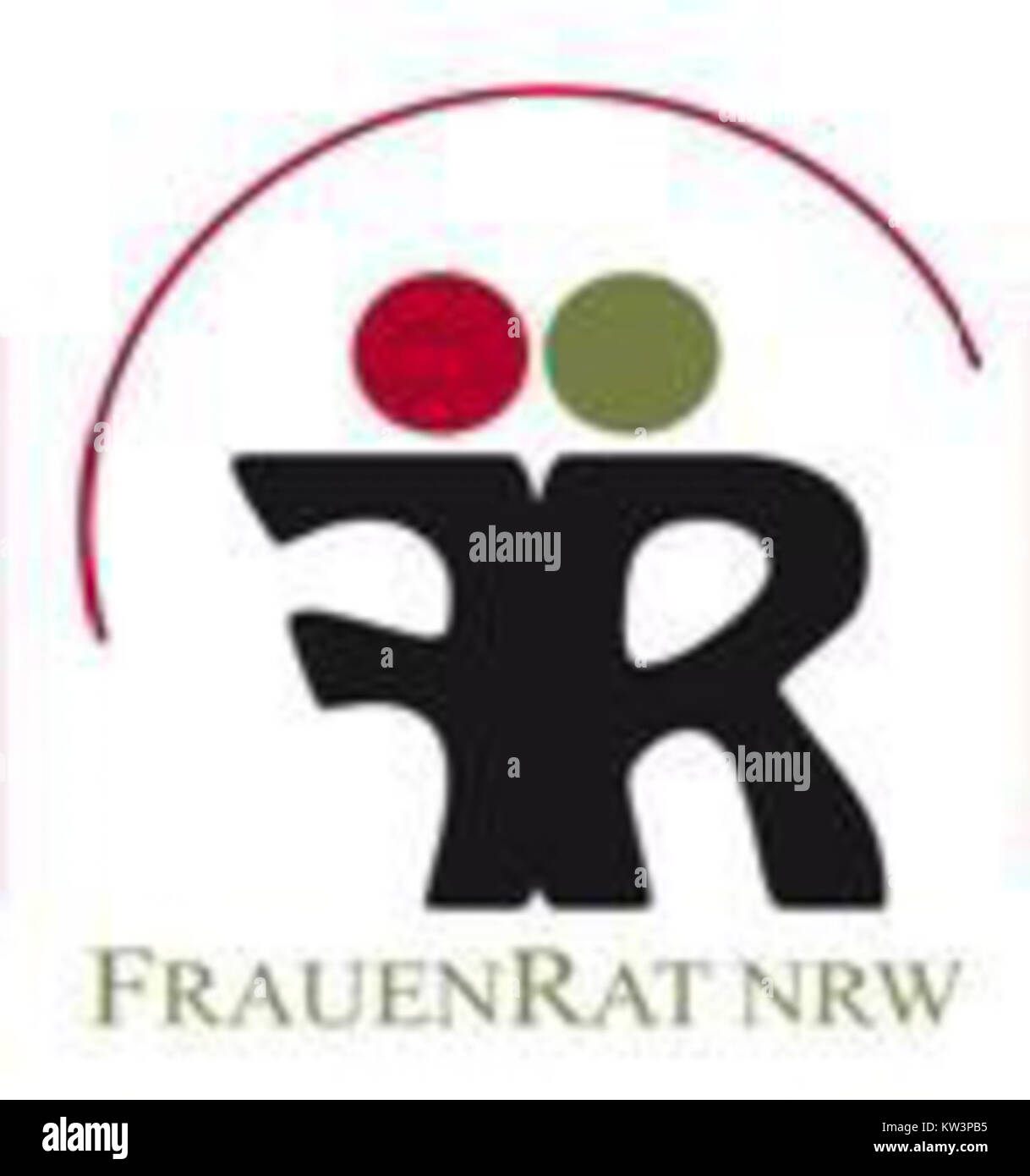 Logo FrauenRat NRW Foto Stock