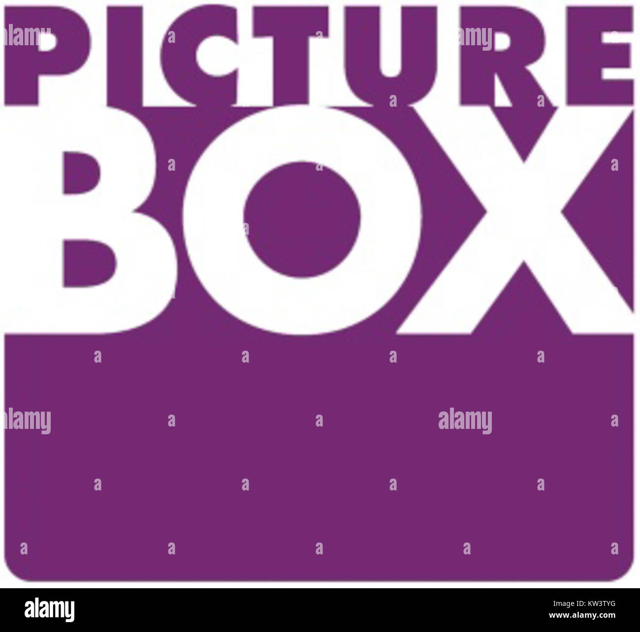 Picture Box Movies è un'azienda cinematografica e mediatica con un logo distinto che riflette il suo approccio creativo alla narrazione e alla produzione cinematografica. Il logo incarna l'attenzione dell'azienda sui film di qualità. Foto Stock