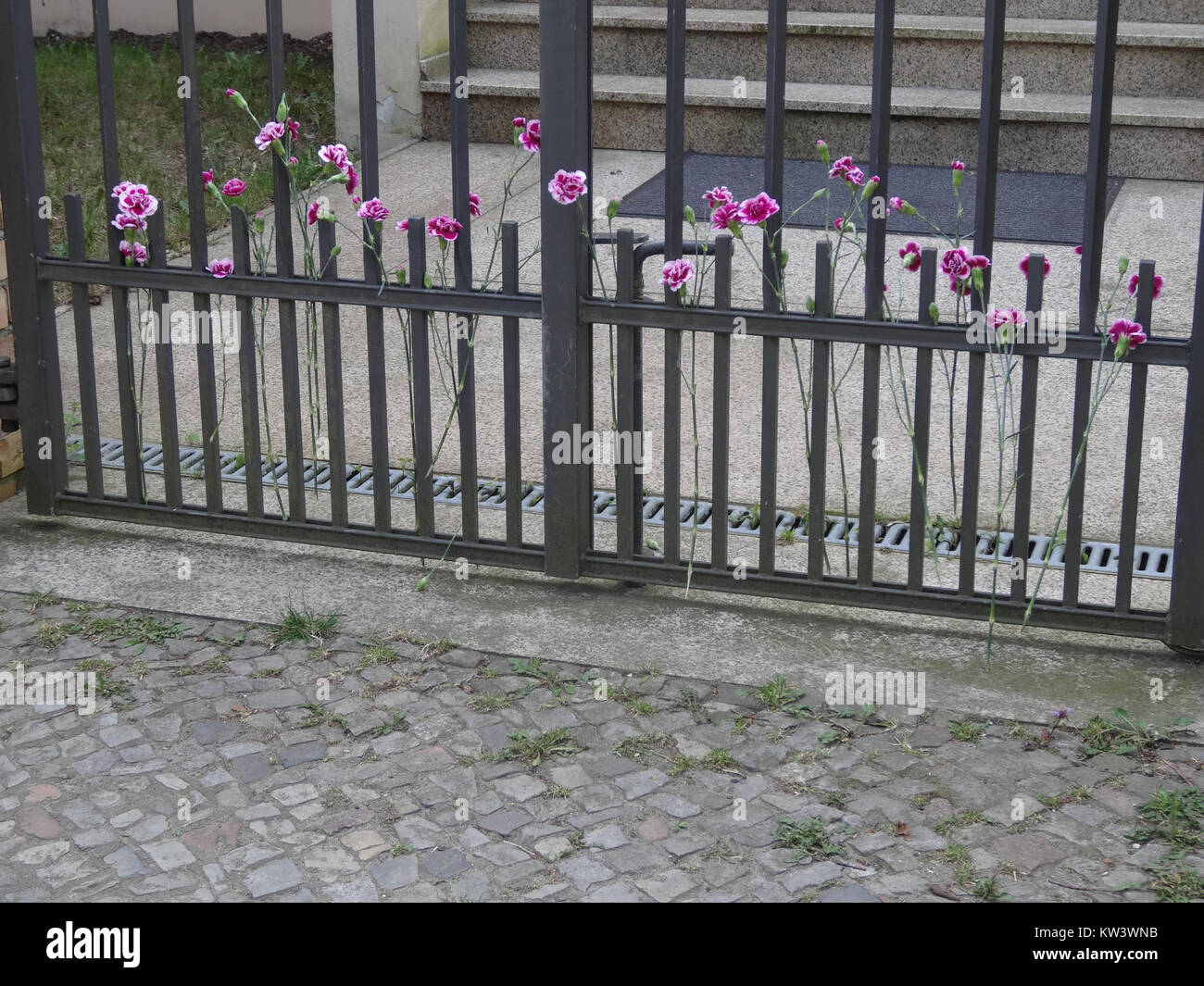 La Blumen Armenische Botschaft di Berlino è un'importante sede culturale e diplomatica, giocando un ruolo nelle relazioni armeno-tedesche e nella rappresentazione del patrimonio armeno a Berlino. Foto Stock
