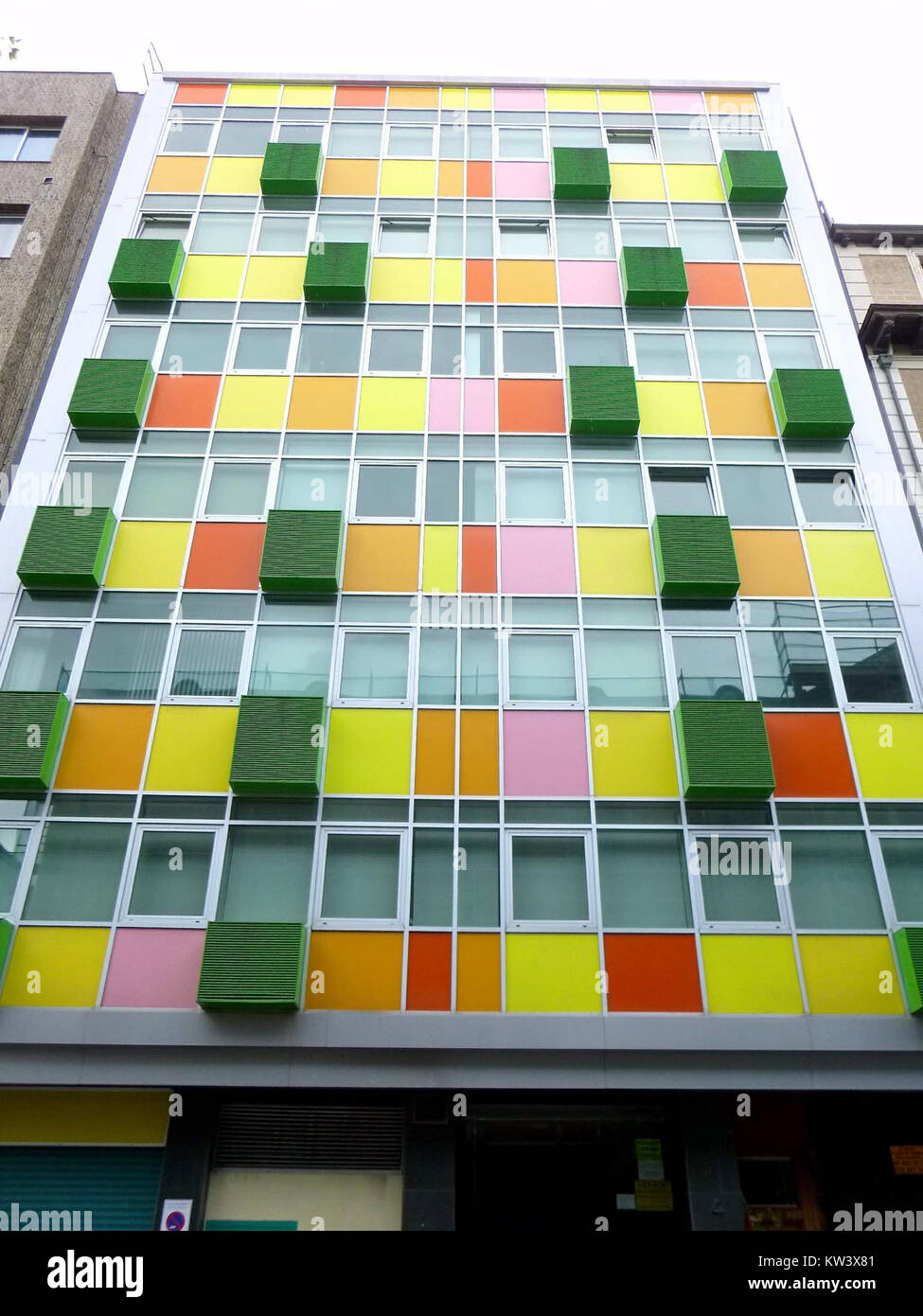 Bilbao Edificio de oficinas en la calle Barroeta Aldamar 4 (1) Foto Stock