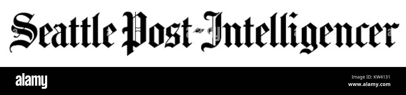 Seattle P.I. si riferisce al Seattle Post-Intelligencer, un giornale storico che è stato una fonte chiave di notizie a Seattle, Washington, dal 1863, noto per la sua copertura di eventi locali, nazionali e internazionali. Foto Stock Seattle P.I. si riferisce al Seattle Post-Intelligencer, un giornale storico che è stato una fonte chiave di notizie a Seattle, Washington, dal 1863, noto per la sua copertura di eventi locali, nazionali e internazionali. Foto Stock