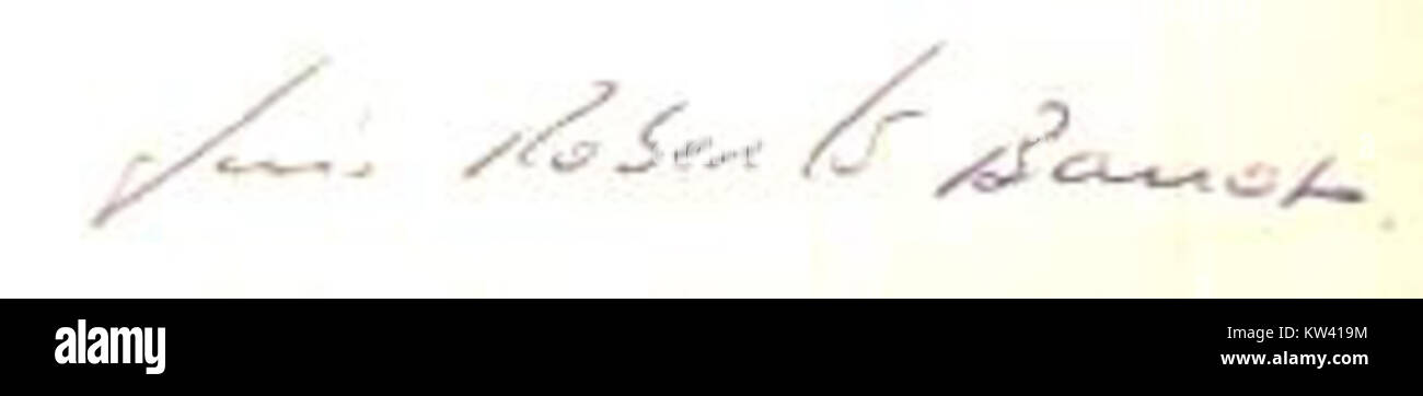 La firma del ministro Luis Roberto Barroso è un marchio personale di una delle figure giuridiche più importanti del Brasile. Noto per il suo lavoro sulla Corte Federale Suprema brasiliana, la sua firma rappresenta la sua autorità in materia legale e costituzionale. Foto Stock
