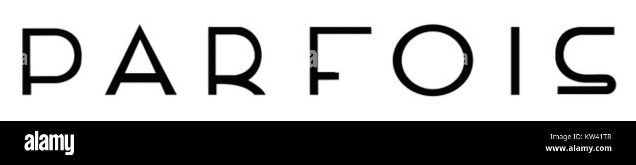 Il logo Parfois rappresenta l'identità del marchio, noto per i suoi accessori di moda. Il logo è un elemento chiave del marchio Parfois, che simboleggia lo stile e la qualità nel settore della moda. Foto Stock