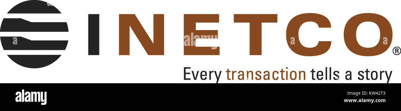 INETCO Systems Limited è una società specializzata nell'elaborazione delle transazioni e nell'analisi dei dati per gli istituti finanziari. Il suo logo rappresenta l'attenzione del companyâ sulla tecnologia e sui servizi finanziari. Foto Stock