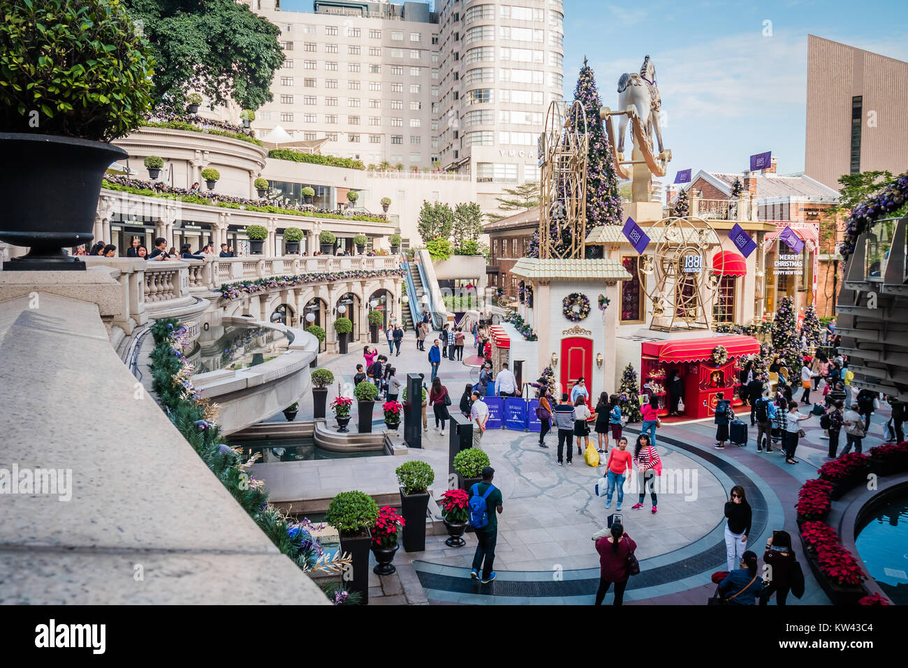 Hong kong 1881 patrimonio è lussuoso shopping mall in Tsim Sha Tsui, Kowloon Foto Stock